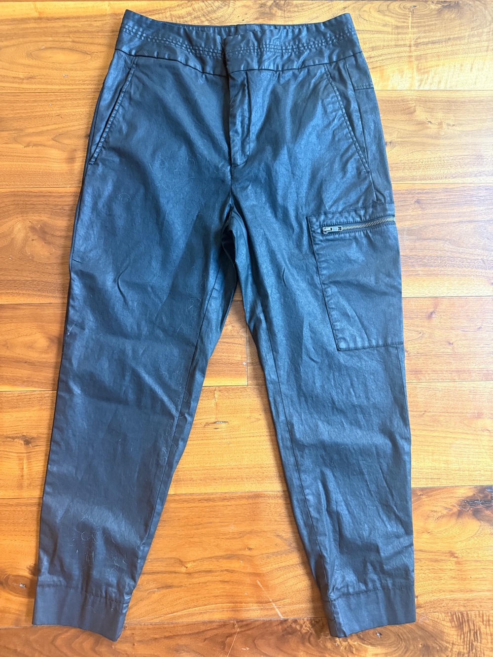 Helmut Lang Black Slim motto Jogger